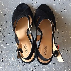 Women’s black Michael Kors Heels.